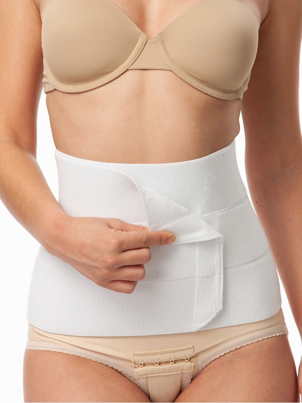 Isavela 9" Abdominal Binder AB01 Adjustable Post-Op Support Size LG/XL 3 Panels